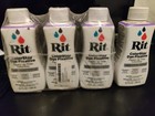 Lot  4  Rit Dye 88720 Rit Colorstay  Fixative 8 Fl Oz  Clear 