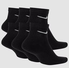 Nike Everyday Cushioned Training Ankle Socks  6 Pairs  Size Xl - 100  Authentic