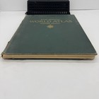 1944 Rand Mcnally World Atlas Premier Edition Wwii Era Large Map Book