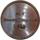  1853  Mobile Ala 5a  r-7  Jockey Club Merchant Token Very Rare