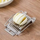 Egg Cutter Stainless Steel Hard Boiled Eggs Slicer For Kitchen Tools