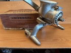 Rare Vintage Universal  Swing-a-part Food Meat Chopper Grinder With Instructions