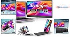 14  Fhd Ips Portable Monitor  Dual Screen For Laptop  Built-in Stand   Speaker