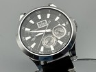 Near Mint Seiko Kinetic 7d48-0aa0 Perpetual Calendar Black Dial Men s Watch