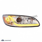 07-18 Peterbilt 382 384 386 387 Chrome Projection Passenger Side Headlight 31253