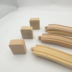 Wooden Train Bridge Supports   Ascending Track Lot Brio Thomas Compatible 12 Pc