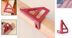 Imperial Multi-angle Measuring Ruler - Precision 3d Layout Tool For Woodworking