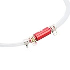 1pair Brake Bleeder Hose 6mm Durable Reliable Long Lasting One Way Check Valve