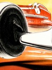 1935 Monaco Grand Prix Road Race Vintage Style Automobile Poster - 20x30