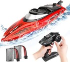 20  Mph Brushed Rc Boat Fast Remote Control Boat For Pools And Lakes 2 4ghz