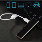 Lighter Rechargeable Plasma Windproof Usb Electric Flameless Dual Arc Cigarette