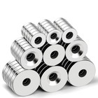 Strong Neodymium Disc Magnets  Rare Earth Magnet With Hole For Kitchen Cabine   