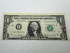 Series 1969-d One Dollar Federal Reserve Note W  Misalignment Error