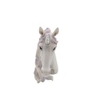 Vintage Y2k Nemesis Now Unicorn Head Bust Figurine W Purple Rhinestone Mane