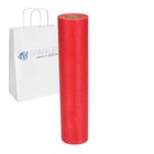 Coral 11  X 28 Yards Organza Fabric Spool Roll Wedding Party Decor Bow Sash Ul