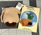 1997 Weebeanies Collector Series 1st Edition Keychain Juneau Walrus Plush W card