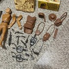 Marx Johnny West Daniel Boone  Accessories manuals box 1964   Tab On Arm Broken