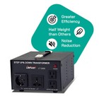Litefuze Lt-3000 3000 Watt Heavy Duty Voltage Converter Transformer