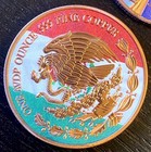      2024 Mexico Libertad Onza Tube Of 20 Fine Copper 999 Rounds Colorized