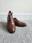 Allen Edmonds  - Fifth Avenue Cap-toe Oxfords - 10 D - Coffee - Dainite Sole