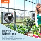 Shutter Exhaust Fan Shop Exhaust Fan 16   Wall Mounted Aluminum 2000 Cfm