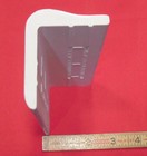 1 Pc  Glossy Ice   Arctic White  V Cap Ceramic Trim Tile  Counter Top Edging New