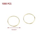 1000 Pcs Crystal Chandeliers Connectors Brass Split Rings 0 5  Diameter Chand   