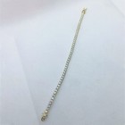 7 50ct Round Cut Diamond Tennis Bracelet Wedding Gift 14k White Gold