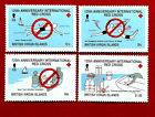  virgin Islands  International Red Cross  Scott 613-616  Mnh Complete Set xf  