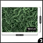 Nvg Topo Camo Microfiber Cleaning Cloth 10  X 8  - Glasses Camera Lens Screen