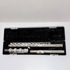 Gemeinhardt 3shb Solid Silver Head Open Hole Flute B Foot Offset G Usa Case