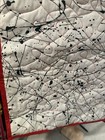 Vintage Abstract Handmade Quilt Paint Splatter 64    X 86    Art Hipster Blanket