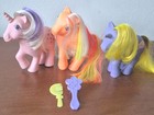 Vintage Lot Of My Little Pony Ponies G1-mlp Pegasus Unicorn   More 1980 s