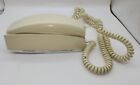 Vintage 1975 At t Western Electric Rotary Dial Wall Mount Cream Phone Long Cord