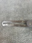 Vintage Usa Stanley Metal Folding Bevel Gauge Old Hand Tool Marking