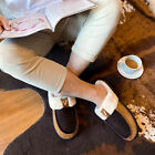 Men Scuff Memory Foam Slippers Moccasin Bedroom Plush Fleece Slip On House Shoes