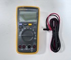 Fluke 18b  Multimeter 1000v Ac Dc Voltmeter Ammeter Auto manual Range Led Test