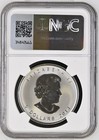 2014 Canada Maple Leaf Chinese Horse Double Privy Ngc Pf70 1oz Silver Coin