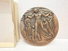 1962 Usa First National City Bank New York 150th Bronze Medal Coin 3 