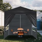 6 5 x6 5  Outdoor Gazebo Canopy Wedding Party Tent Outdoor With Removable Walls
