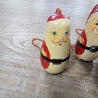 Vintage 2  Russian Nesting Doll Old World Santa Christmas Ornament Set Of 6 