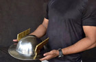 Medieval Jay Garrick Stylish Hat Steel Helmet Of Jay Garrick The Flash For Larp