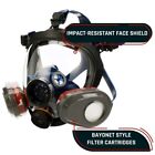 Parcil Safety Pd-101 Full Face Gas Mask Respirator Ov   Particulate Filtration