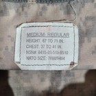 Us Army Jacket Mens Medium Regular Digital Camo Coat Combat Uniform Military