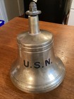 1940 s Wwii Era Us Navy Vanduzen 20 Lb  Bronze Ship   s Bell  Polished   Shining 