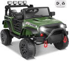 Kids Car Ride On Jeep 2 30w 2 200w Motors Electric Battery Power Wheels W remote