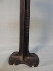 Antique 2-part Cast Iron Warranted Cobbler s Stand And Shoe Form