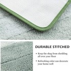 Kmson 2 Piece Ombre Bath Mat Set Bathroom Rugs  Non Slip Ultra Soft And Water