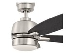 Fawndale 46 In  Ceiling Fan Indoor Integrated Led Brushed Nickel Remote Control