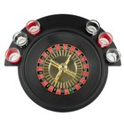 Spin To Win   Shot Glass Roulette Set  6 Glasses  2 Balls  Party 6pcs Set